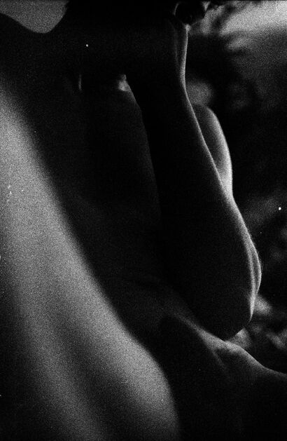 “I saw you many times, when will you appear completely?”  - a Photographic Art Artowrk by Raoumiite 
